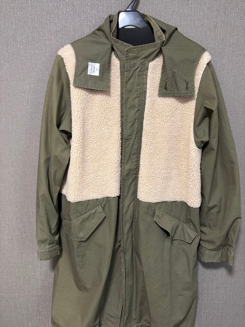 MISTERGENTLMAN ボアフィールドコート（モッズコート）Mサイズ