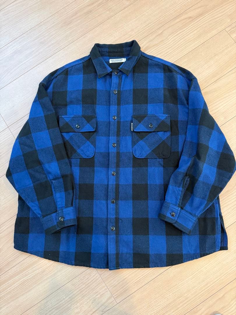 COOTIE BUFFALO CPO JACKET チェックジャケット