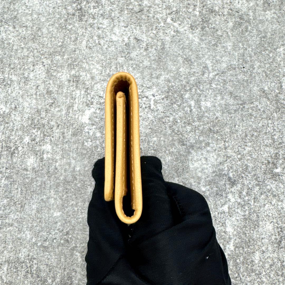 極美品　セリーヌ トリオンフ マカダム 6連キーケース ブラウン M14