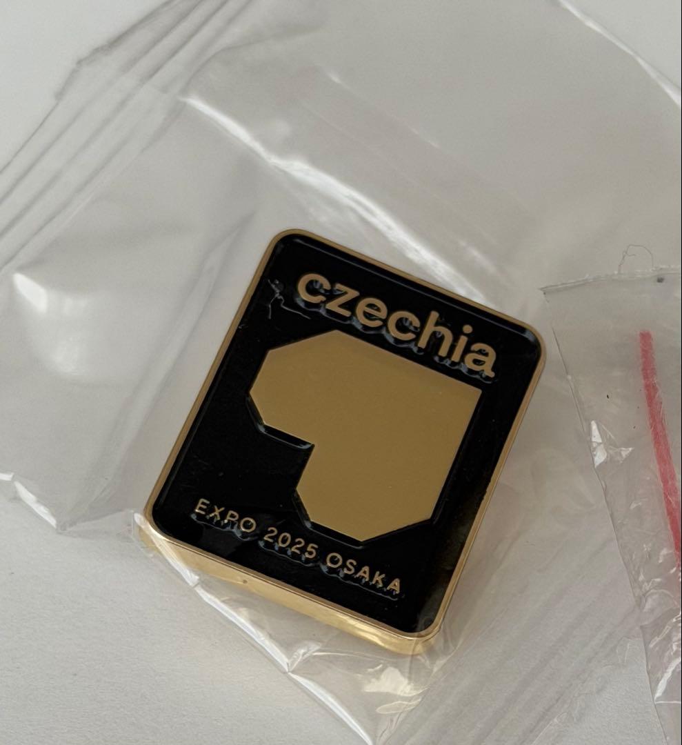 も*も様 希少！　非売品　チェコ館　VIP専用ピンバッジ　万博