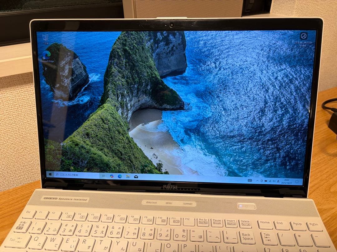 Windowsノート本体 LIFEBOOK AH i3-7130U/4GB/128GB SSD