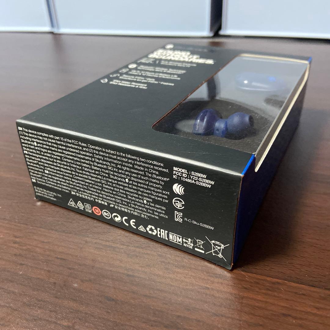 Skullcandy Push トゥルーワイヤレスイヤフォン ブルー