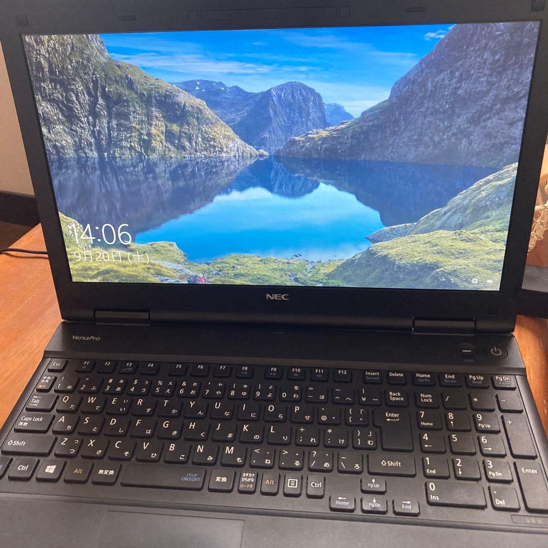 ア*ゴ様 ★★ノートパソコンNEC VersaPro VK25LX-K Win1