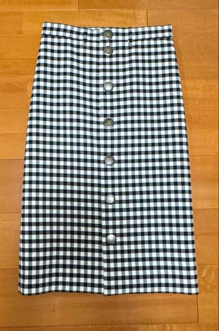 【新品未使用】Balenciaga／バレンシアガ　スカート　チェック