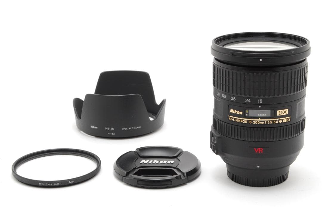 Nikon AF-S 18-200mm 3.5-5.6 G EDレンズ #206