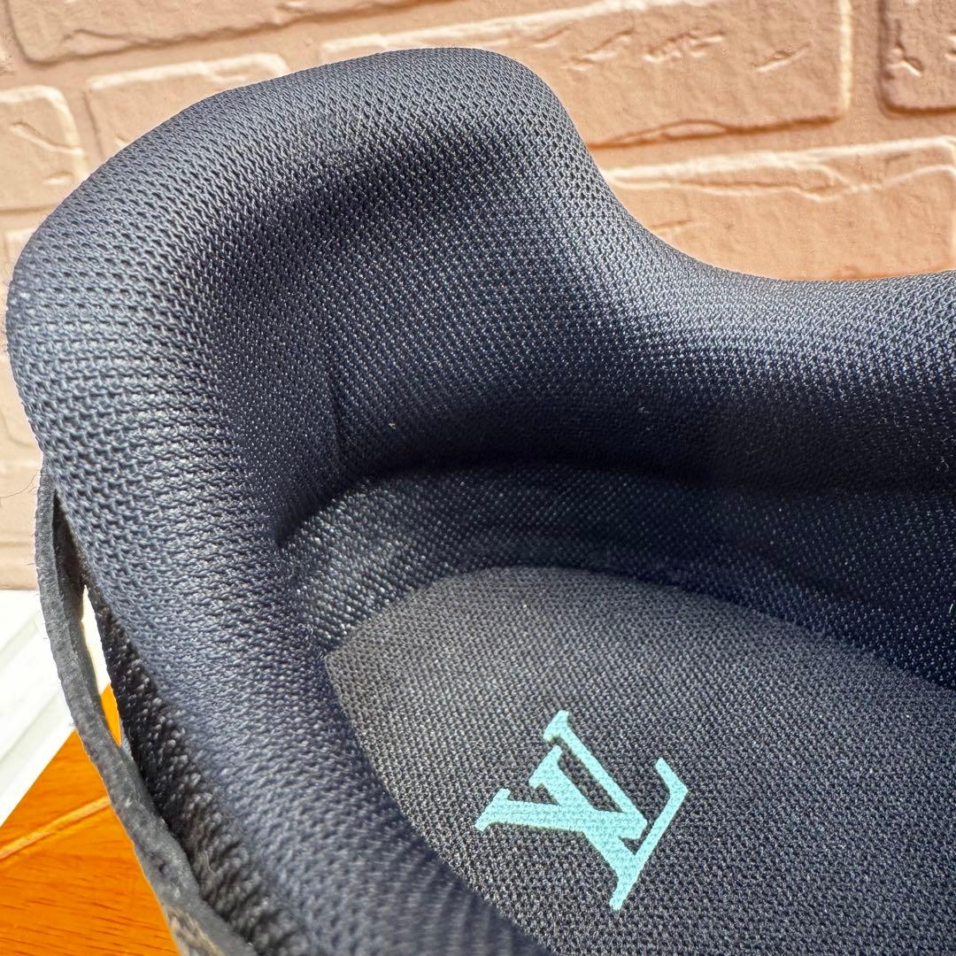 【美品】 ルイヴィトン ルシアン クラーク アビュー ライン レザースニーカー