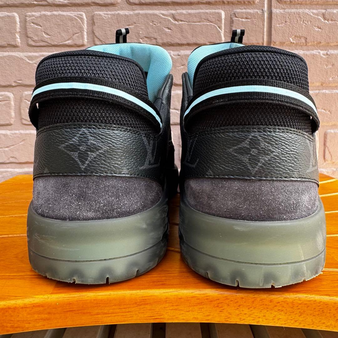 【美品】 ルイヴィトン ルシアン クラーク アビュー ライン レザースニーカー