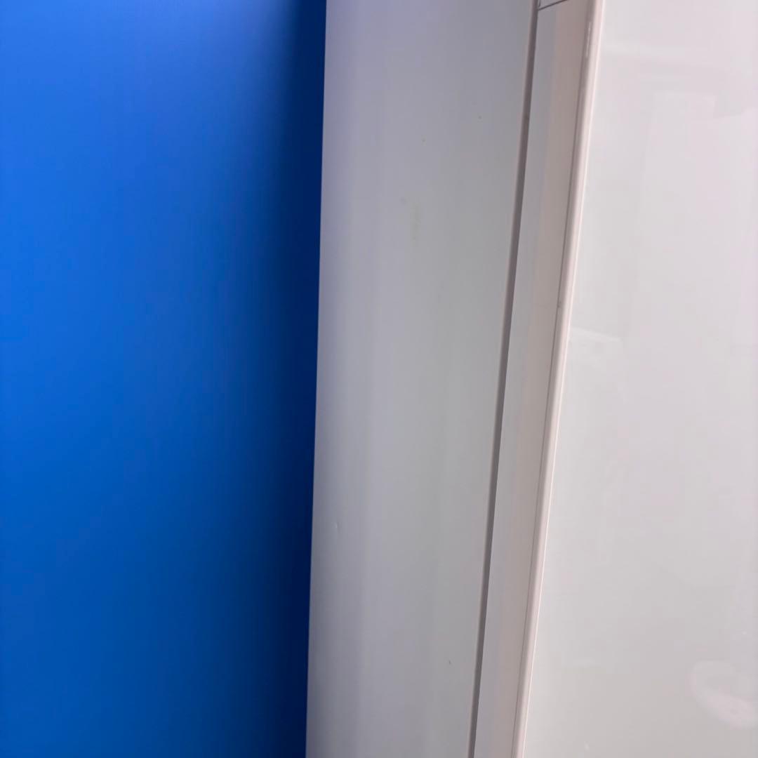 670 東芝大型冷蔵庫　400L強　小型　右開き　ガラスパネル　5ドア　ホワイト