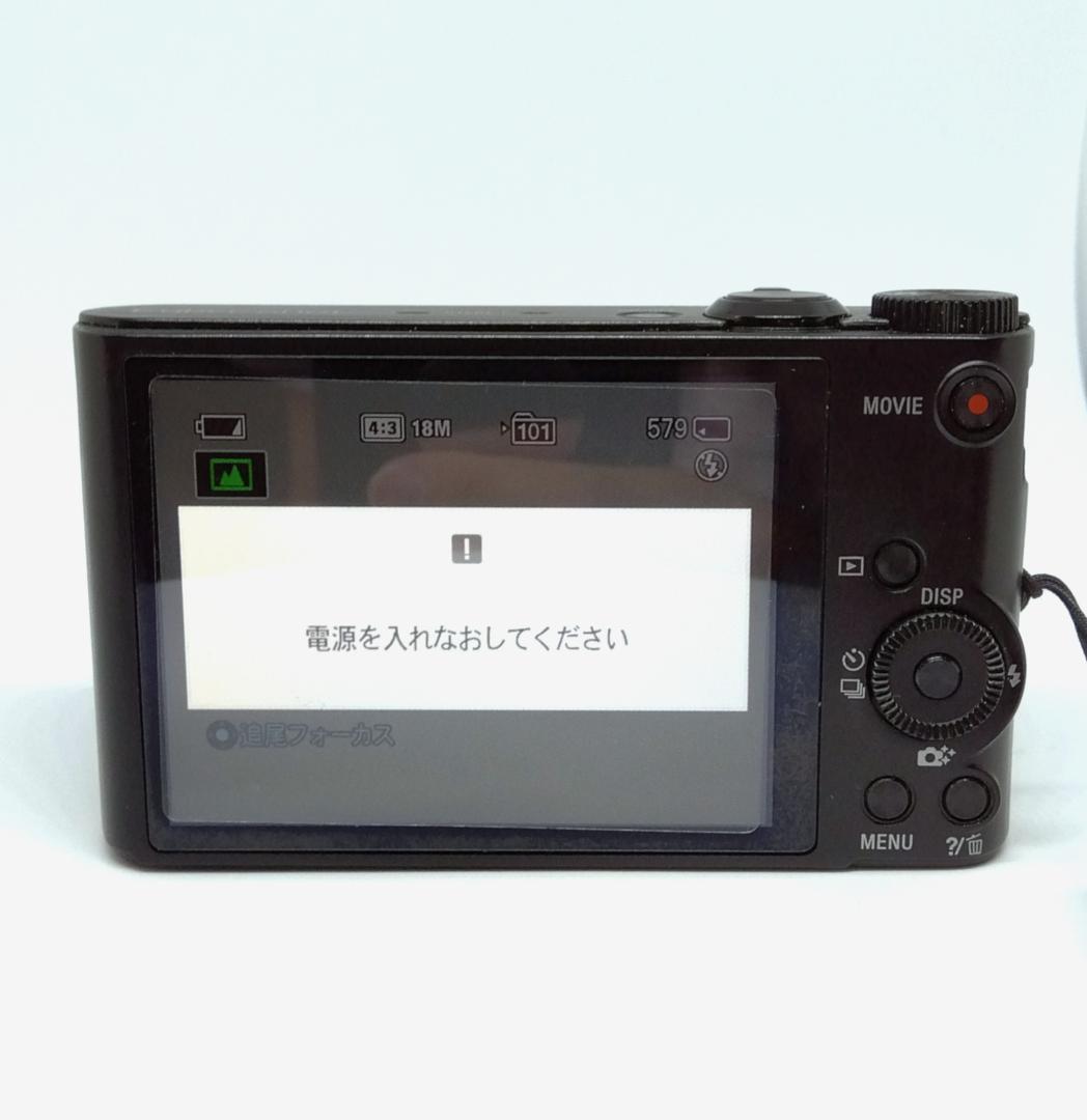 SONY Cybershot DSC - WX300 ブラック