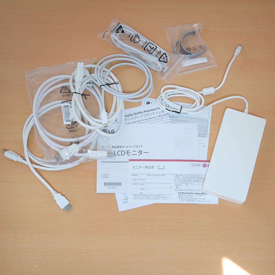 LG モニター ディスプレイ 27UQ850-W 27インチ 4K