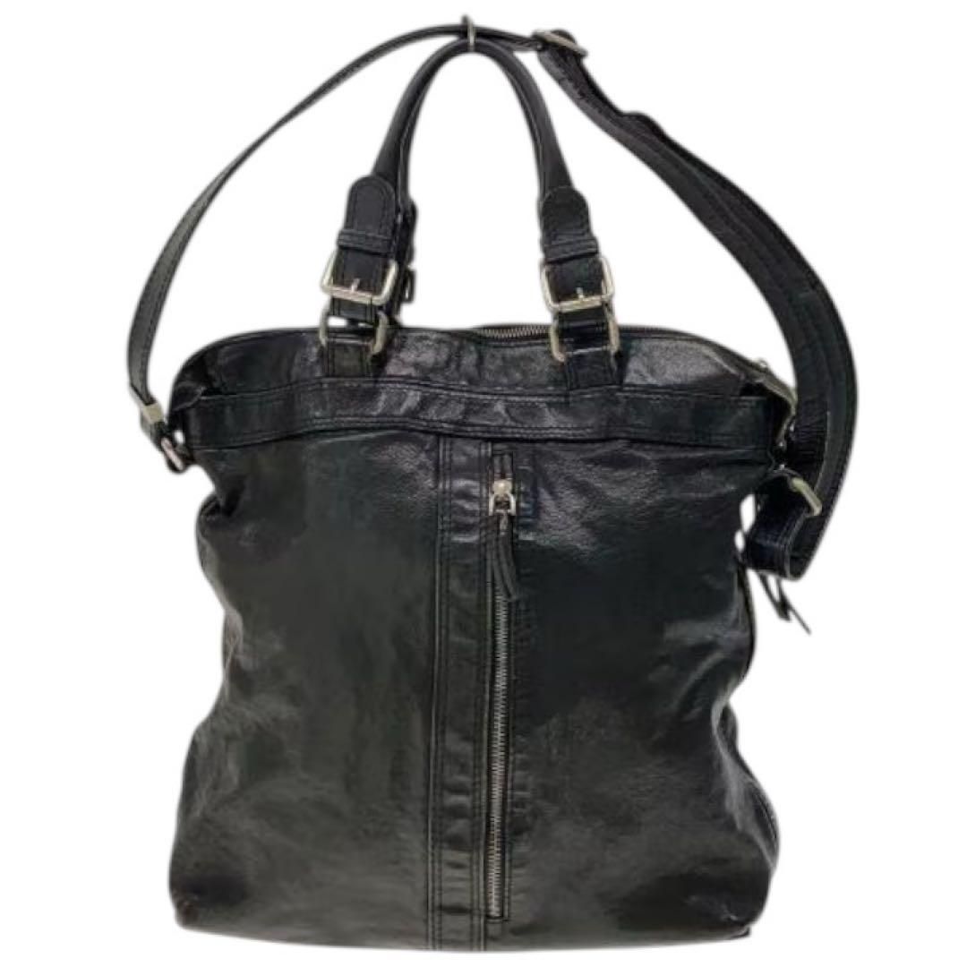 【名作】ニールバレット レザーバッグ 2way 黒 Neil Barrett