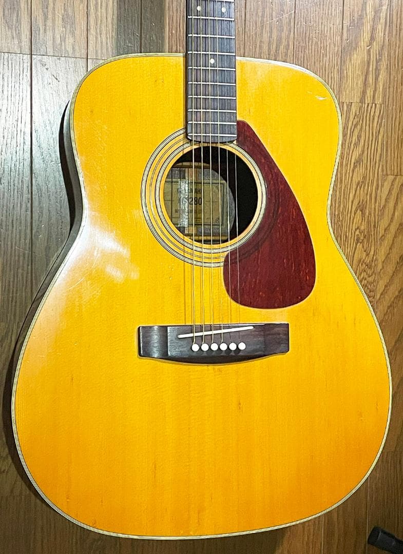 ★激鳴り！ジャパンビンテージ！ヤマハ-FG280グリーンラベル　試聴動画有り★