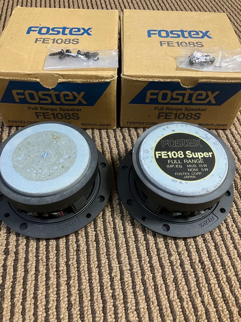 Fostex FE108S フルレンジスピーカー 2個セット　希少