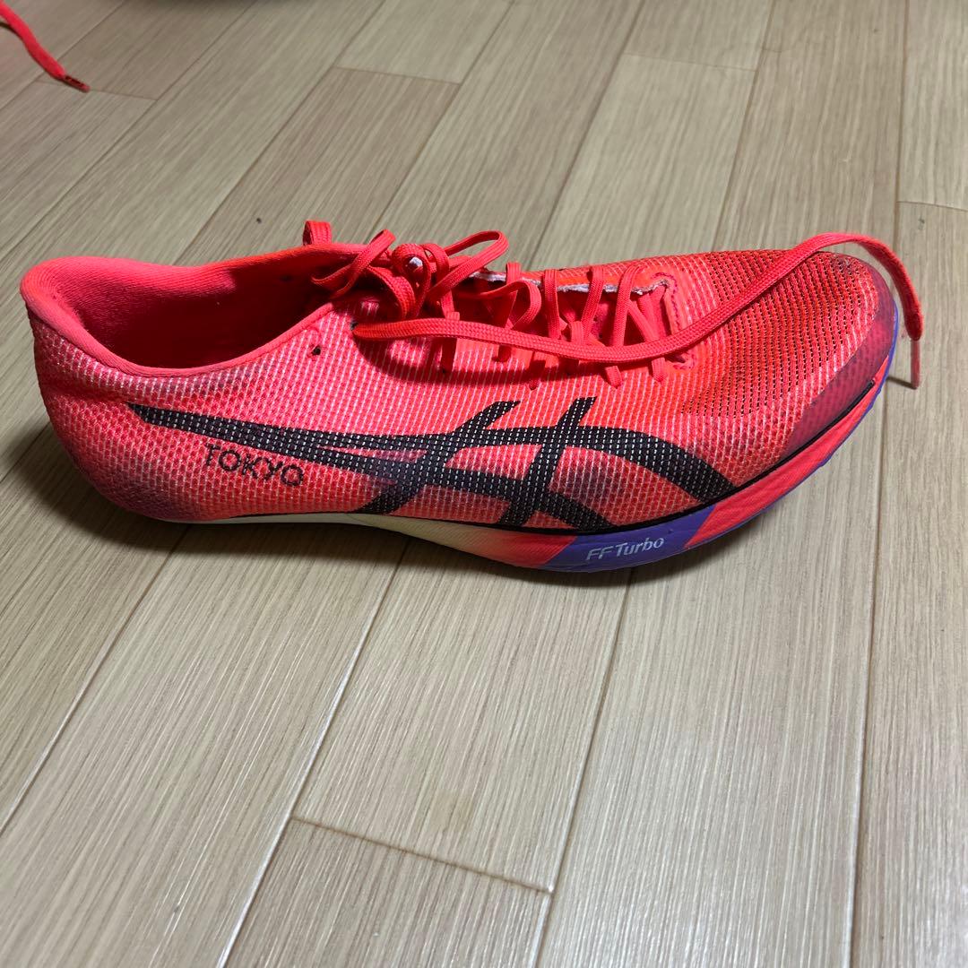 ASICS TOKYO スパイクシューズ レッド