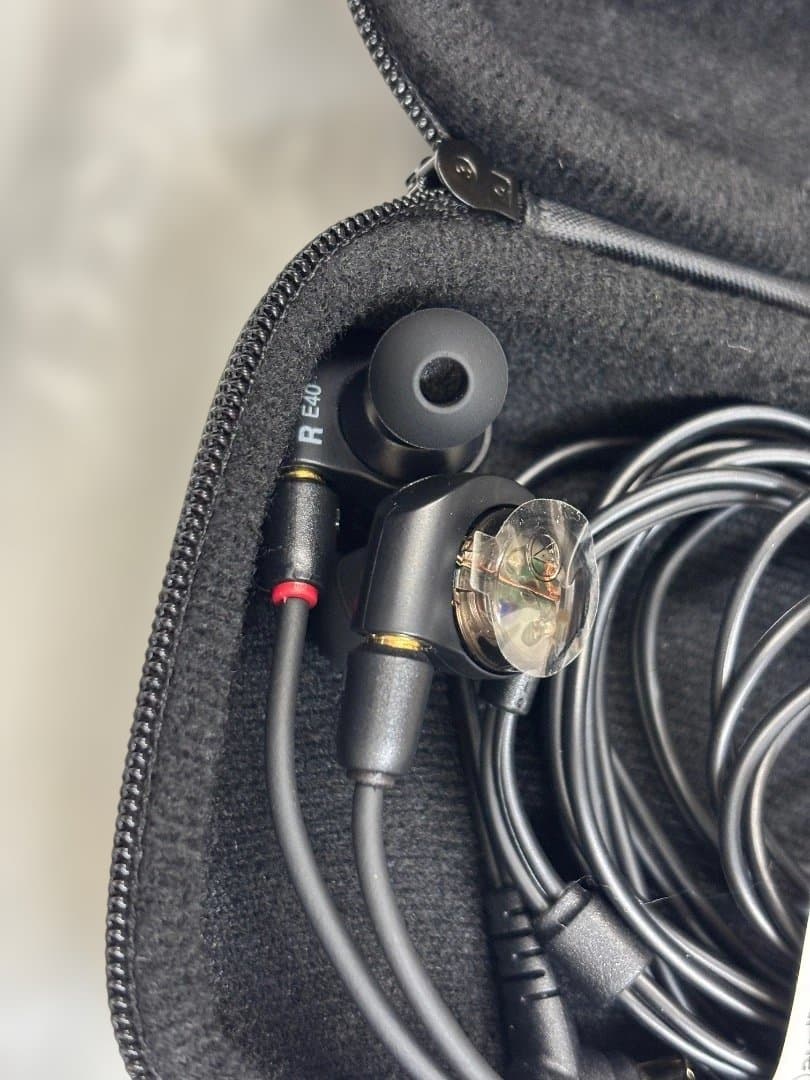 2個set 未使用新品　audio technica ATH-E40 イヤホン