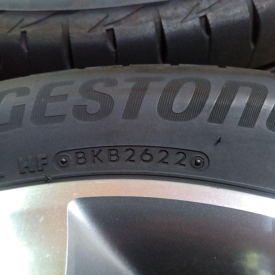 一休 ホンダ 17インチ RSZ純正ホイールタイヤセット ブリジストン