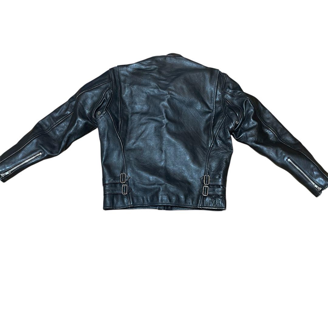 AMERICAN NOSTALGIA シングルライダースジャケット　本革