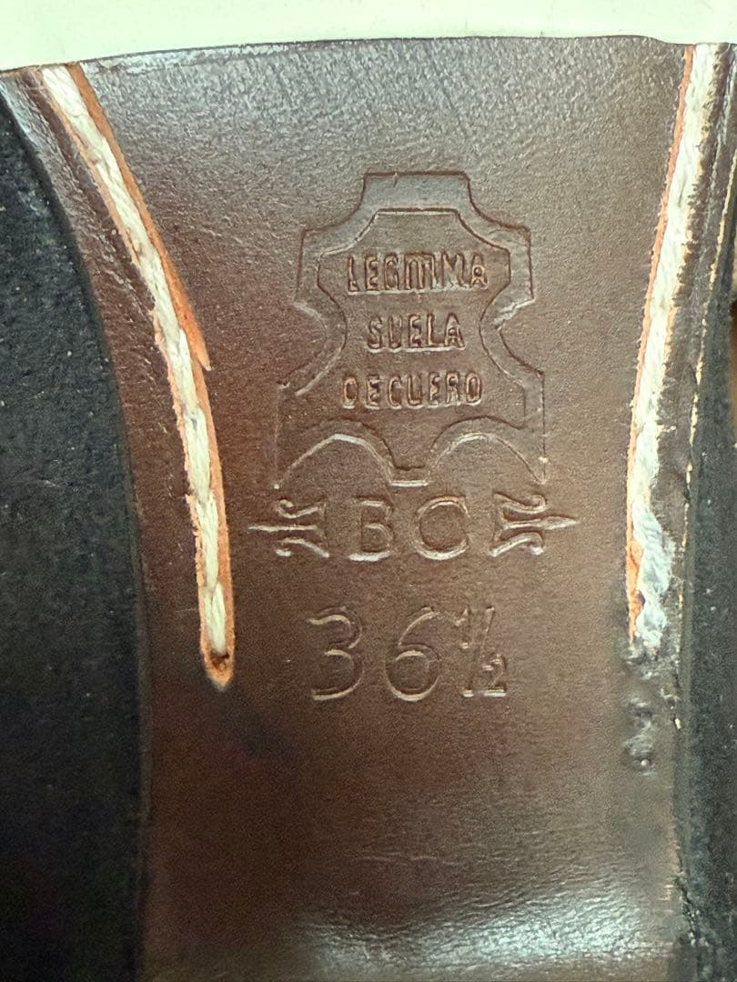 フラメンコシューズ 黒 Begoña Cervera