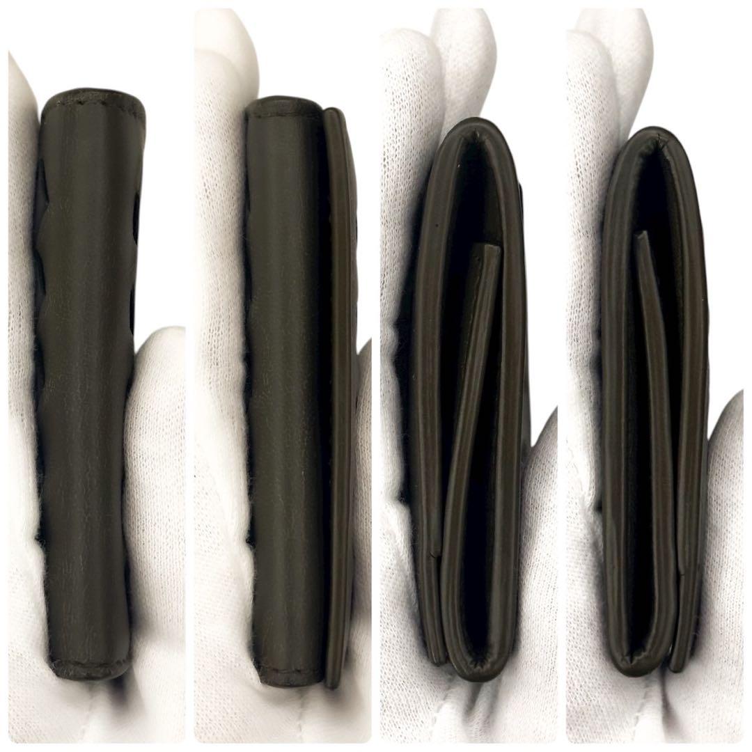 極美品 箱付 ボッテガヴェネタ イントレチャート ケース 小銭入れ 財布