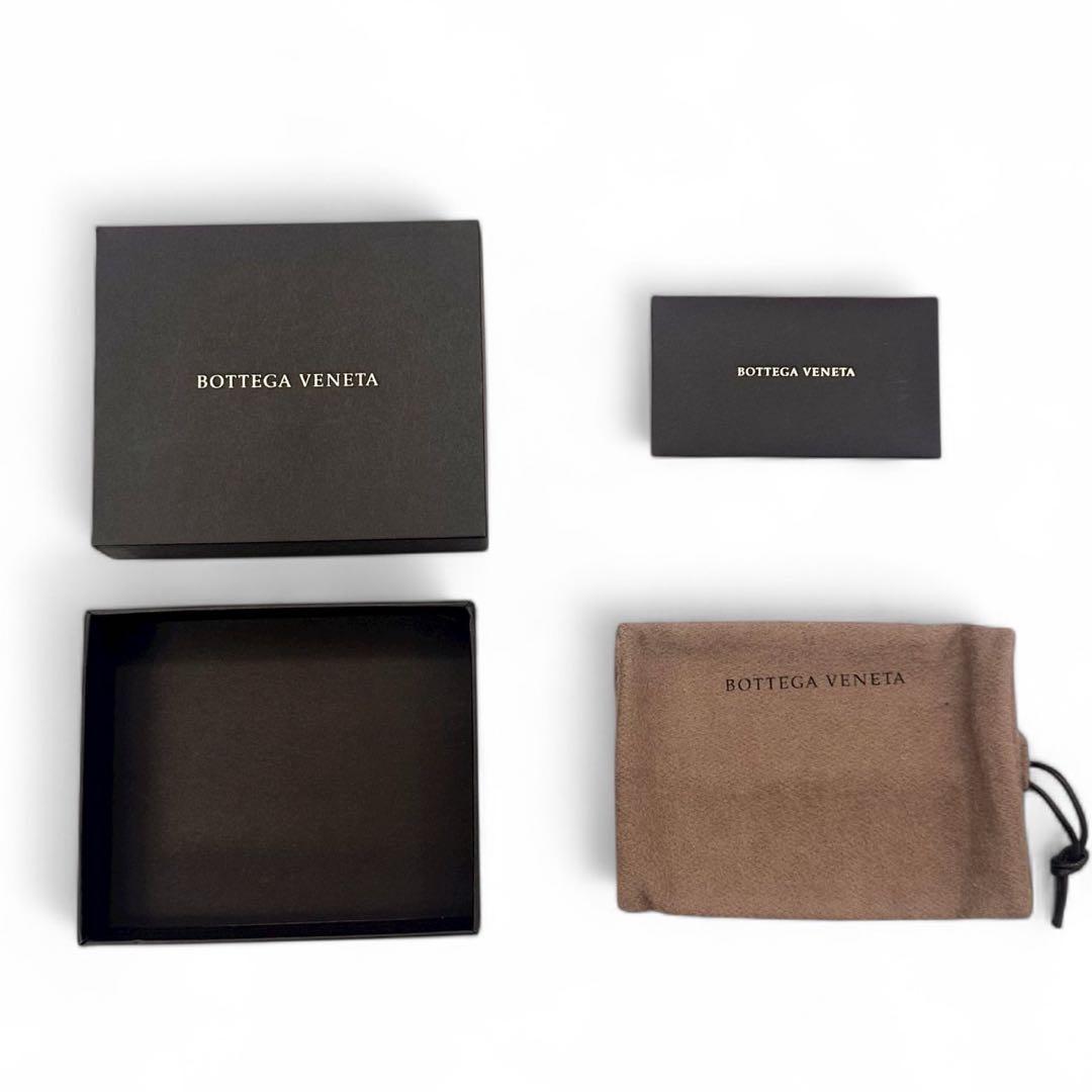 極美品 箱付 ボッテガヴェネタ イントレチャート ケース 小銭入れ 財布
