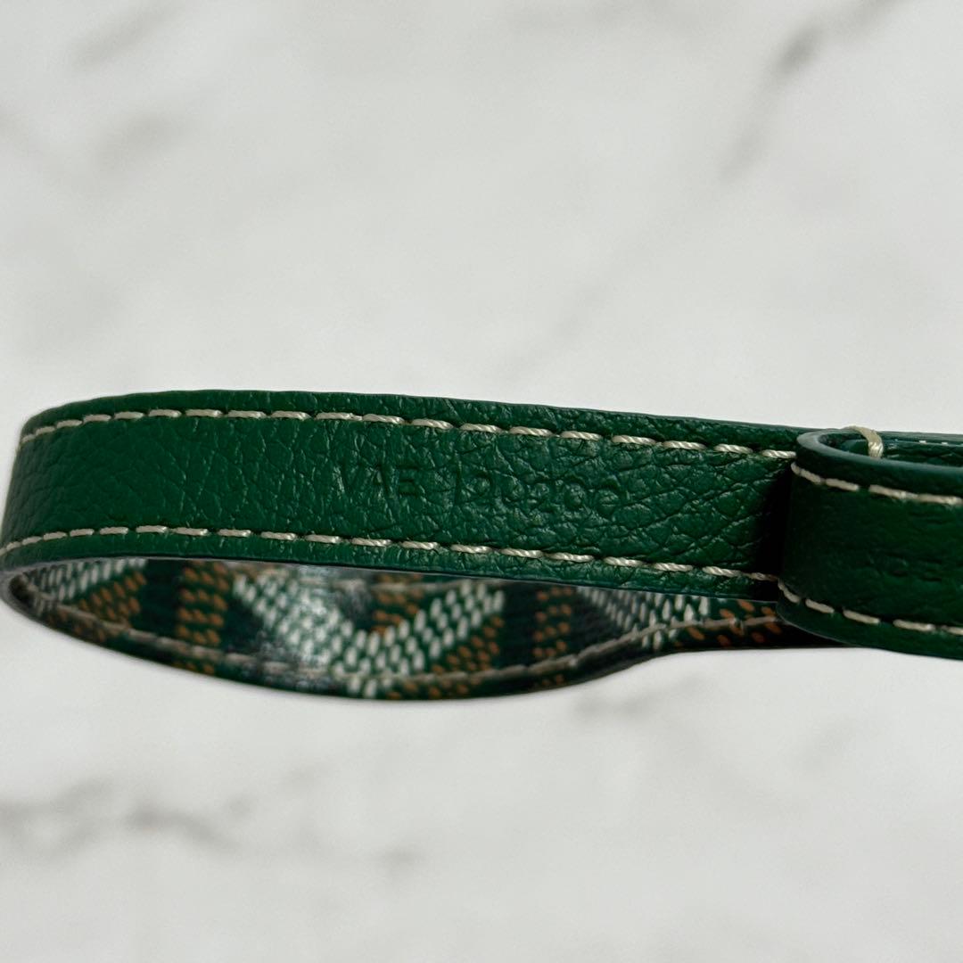 【美品】 GOYARD ゴヤール レザー セサミ キーチェン キーホルダー