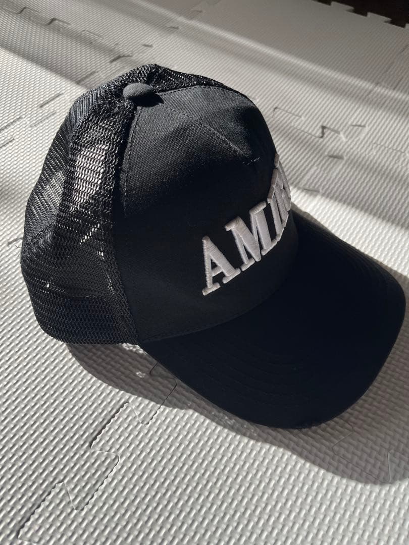 AMIRI ロゴ メッシュキャップ USA製 正規品 タグ有