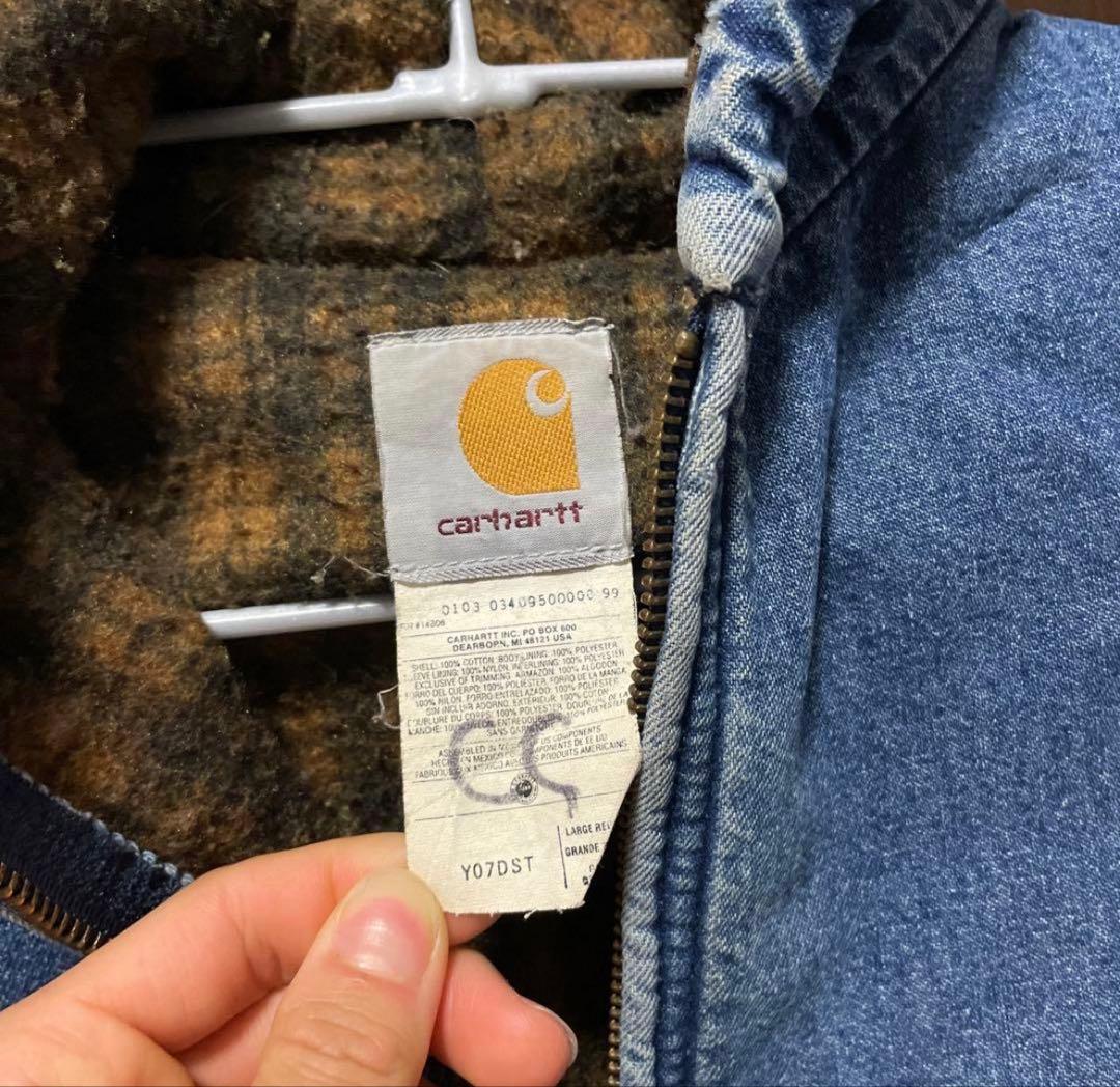 Carhartt カーハート デニムジャケット アクティブジャケット 古着