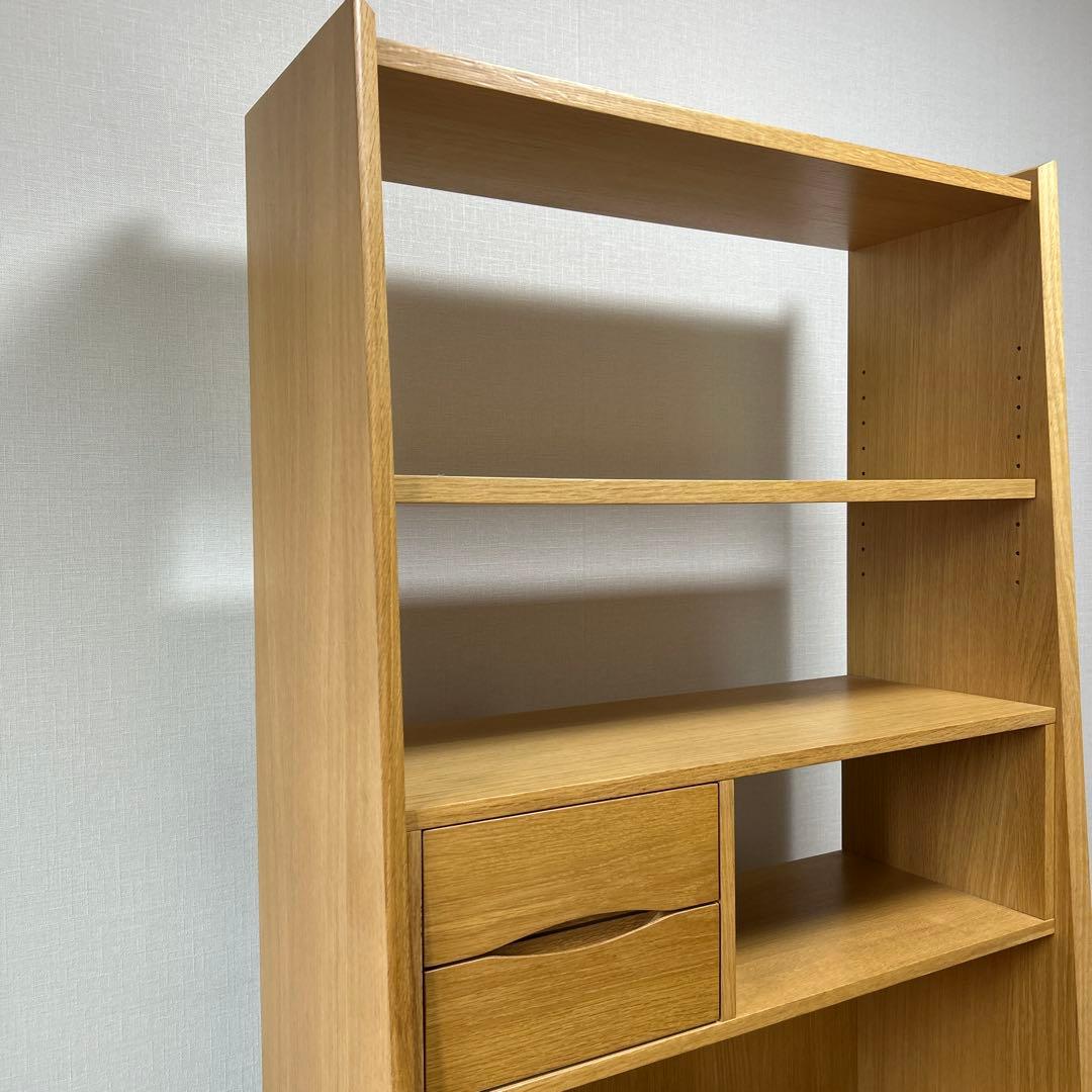 unico ウニコ トールシェルフ SIGNE シグネ　廃盤 本棚 引出付き