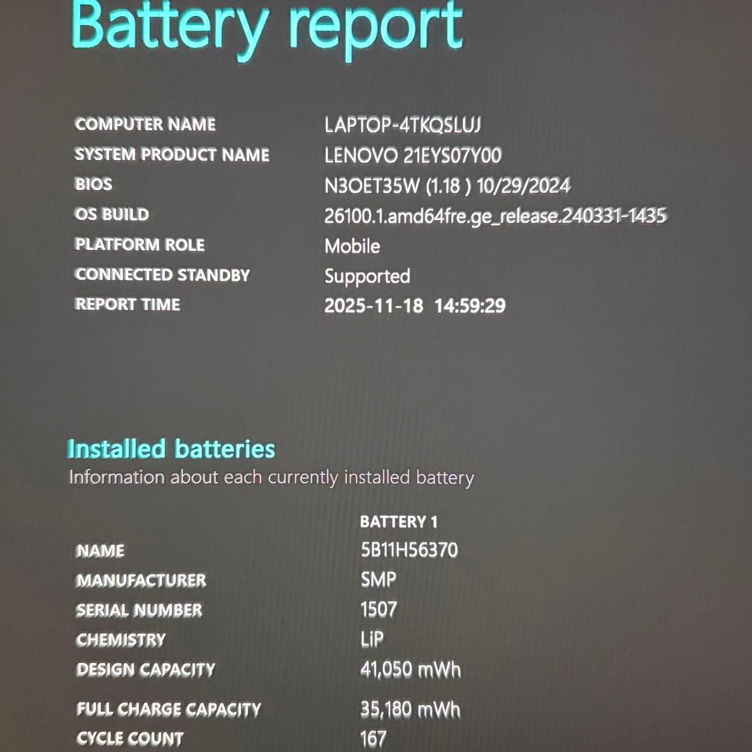 準美品 ThinkPad X13 Gen4 第13世代 i5 16GB オフィス