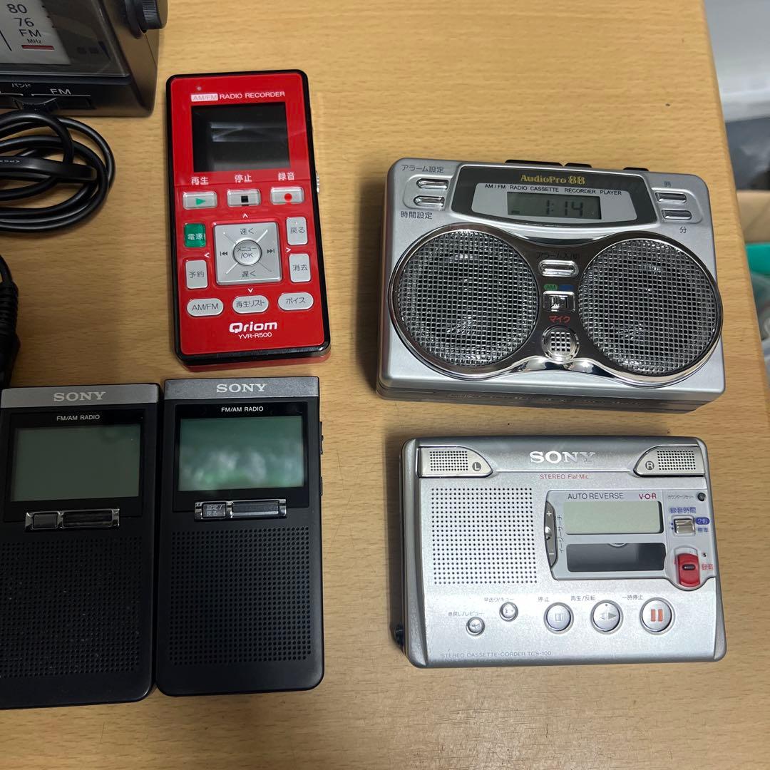 カセットレコーダー/ラジオなど　まとめ売り　ジャンク品