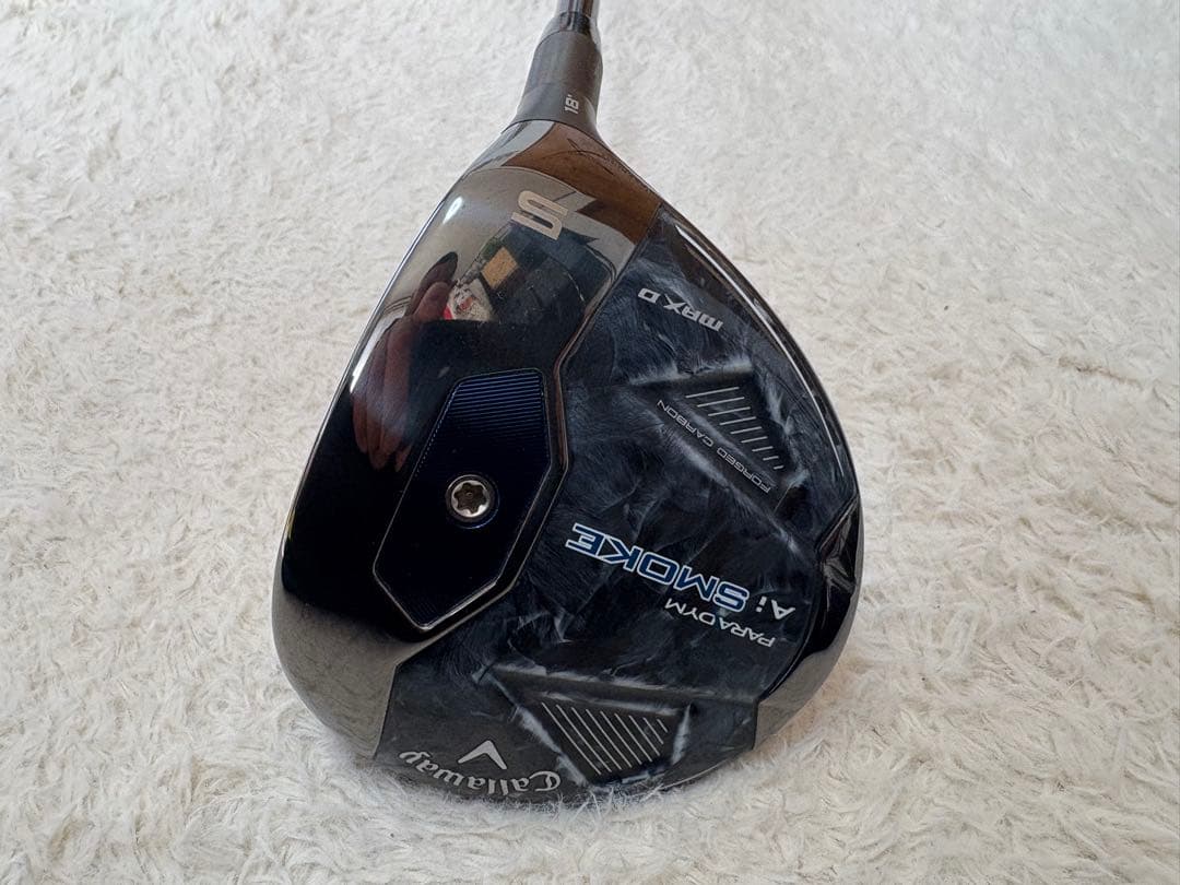 【極美品】PARADYM Ai SMOKE maxD 5フェアウェイウッド5SR