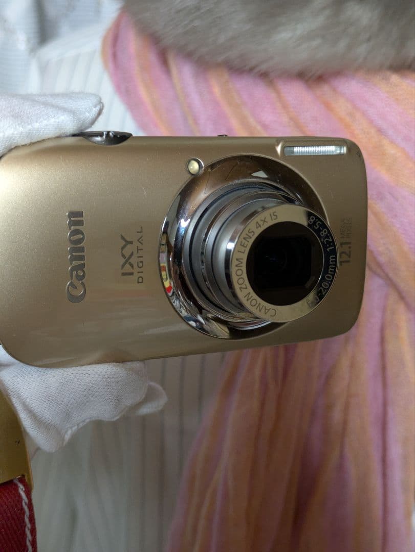 Canon IXY DIGITAL510is 12.1メガピクセル ゴールド
