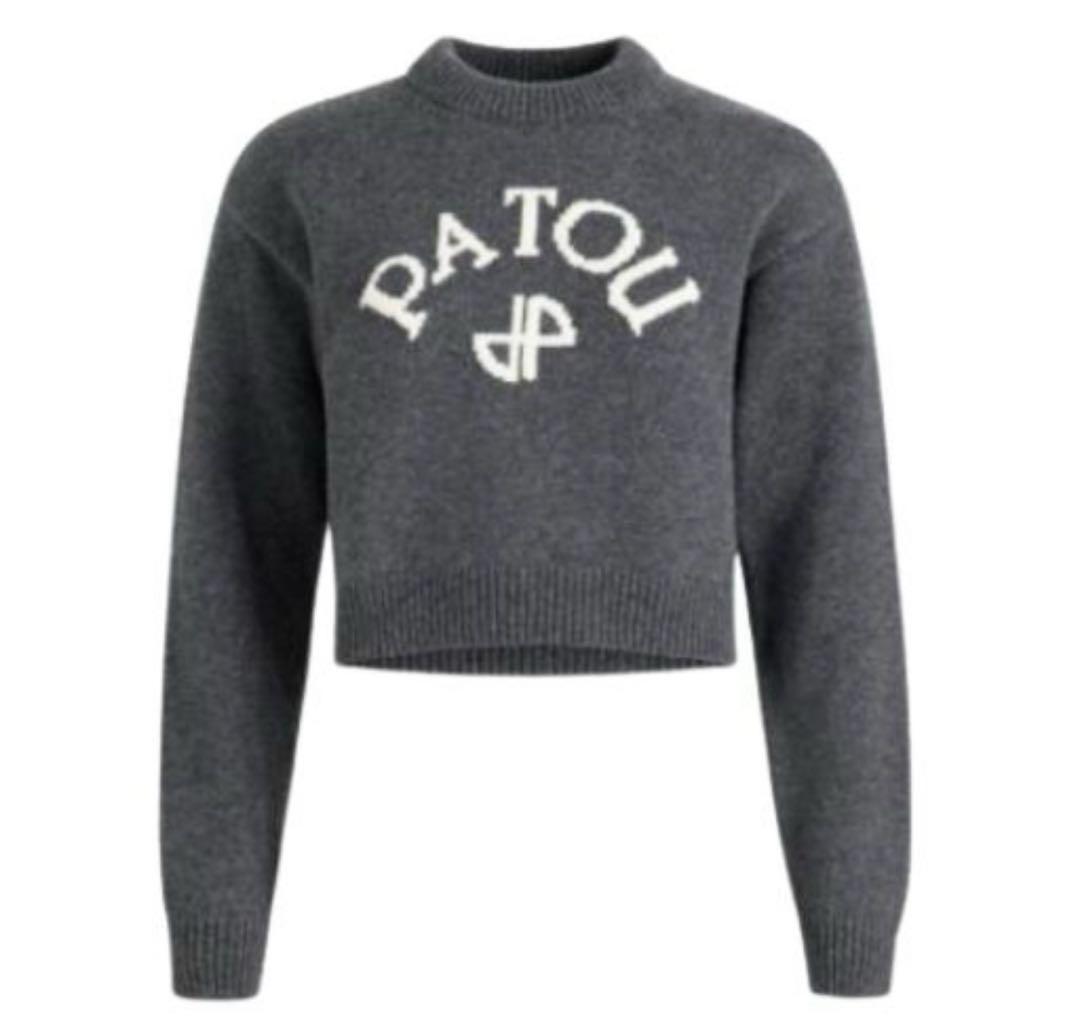 PATOU ロゴ カシミヤニット XS
