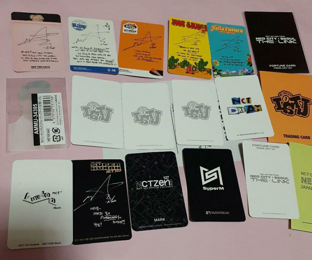 NCT　マーク　トレカ