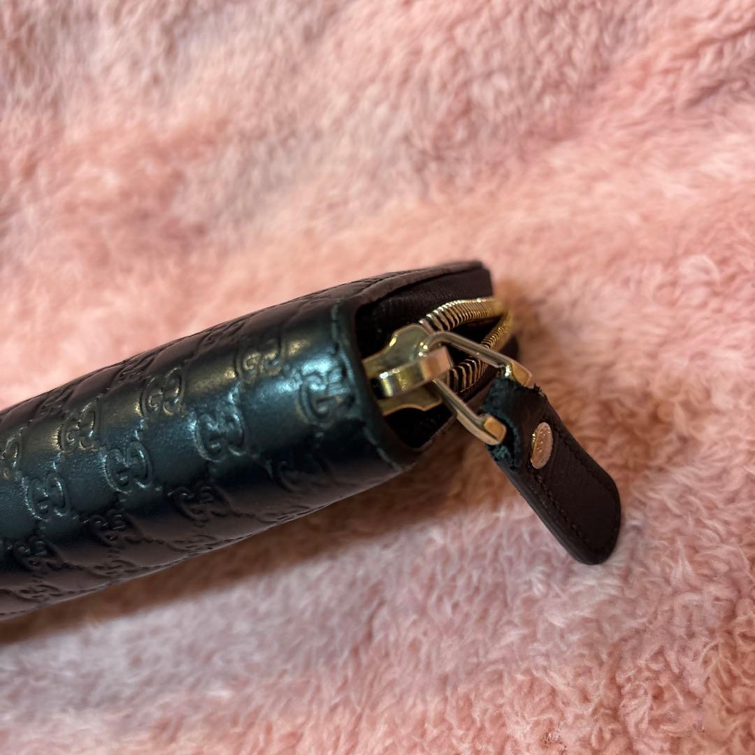 【美品！】GUCCI ブラック 長財布　メンズ　レディース