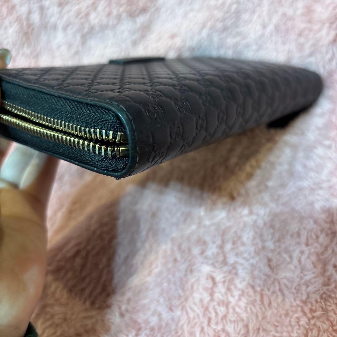 【美品！】GUCCI ブラック 長財布　メンズ　レディース