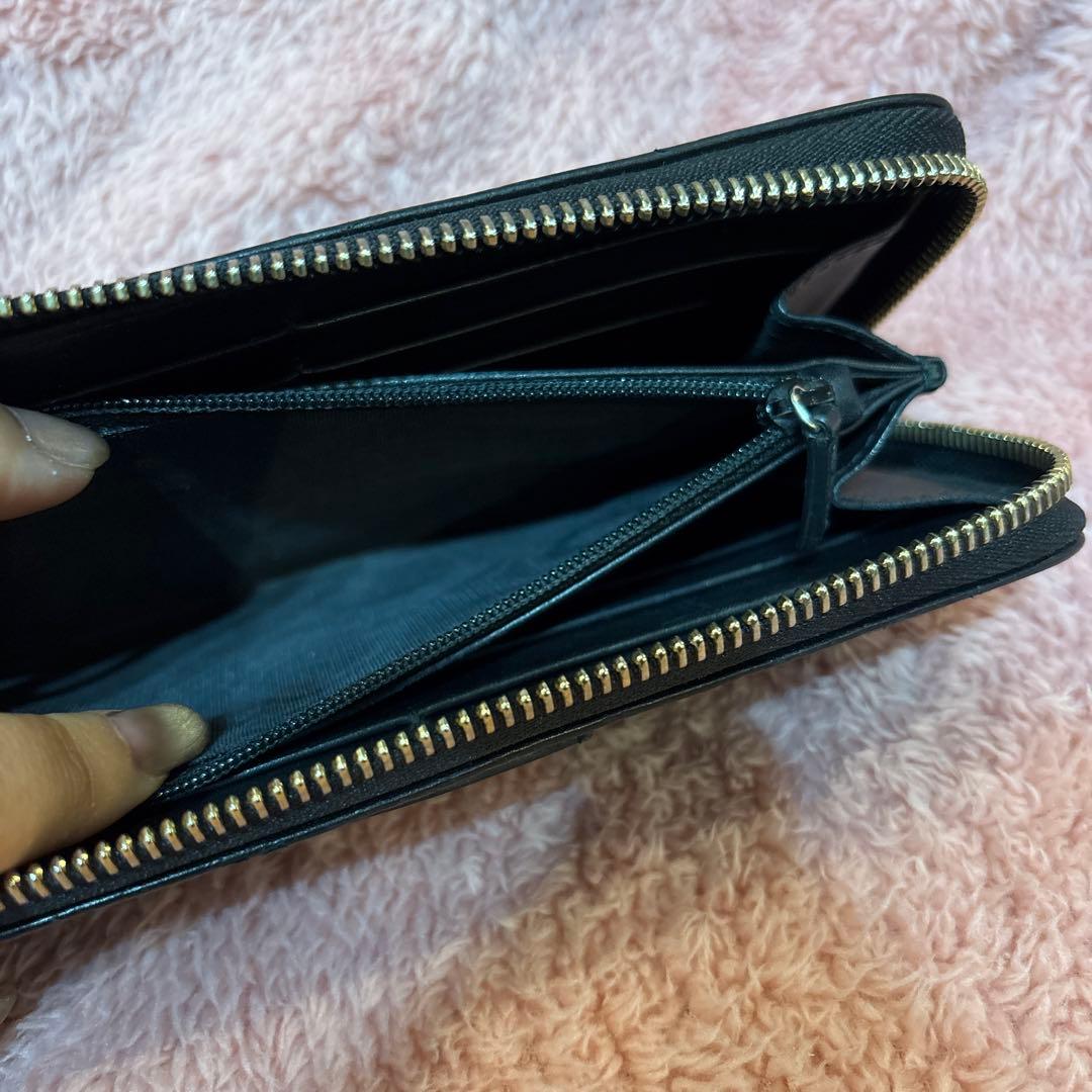 【美品！】GUCCI ブラック 長財布　メンズ　レディース