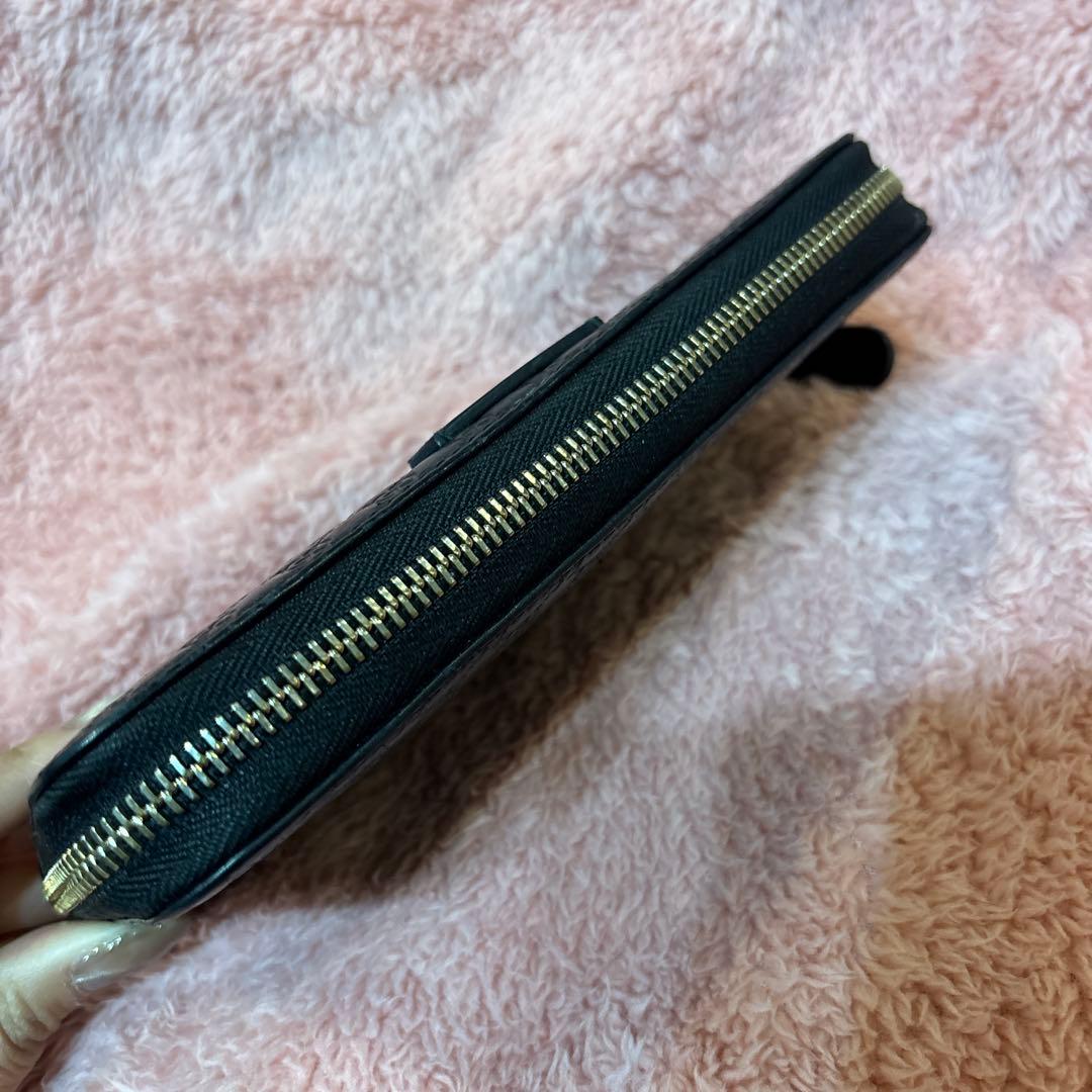 【美品！】GUCCI ブラック 長財布　メンズ　レディース