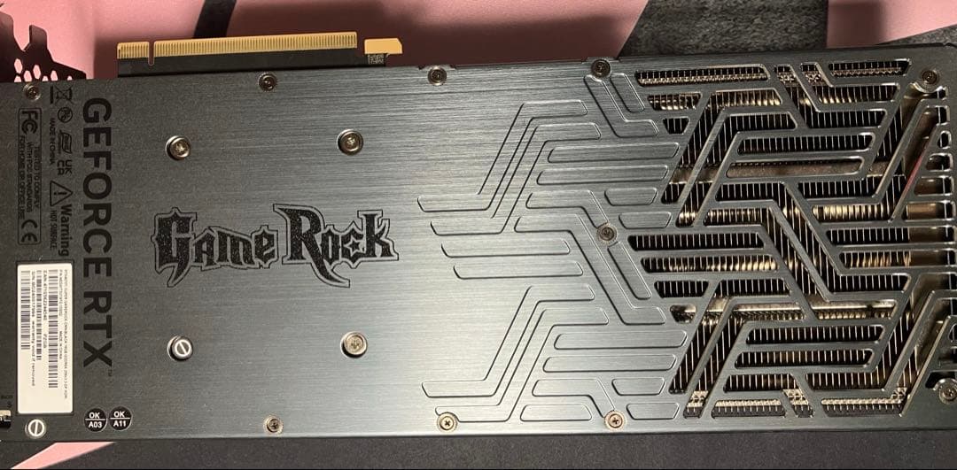 【中古】 RTX 4070 Ti SUPER GameRock 16GB