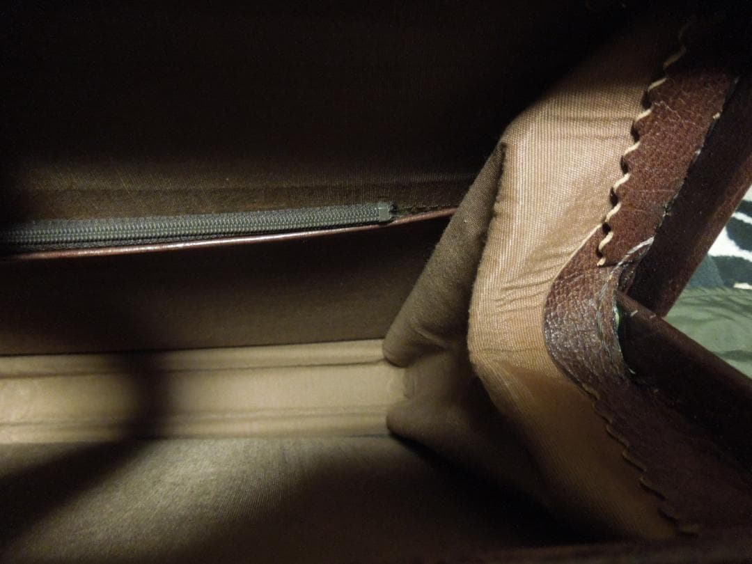 【しえもん】レザー製 バーガンディ ブリーフケース / 本革　鍵付き