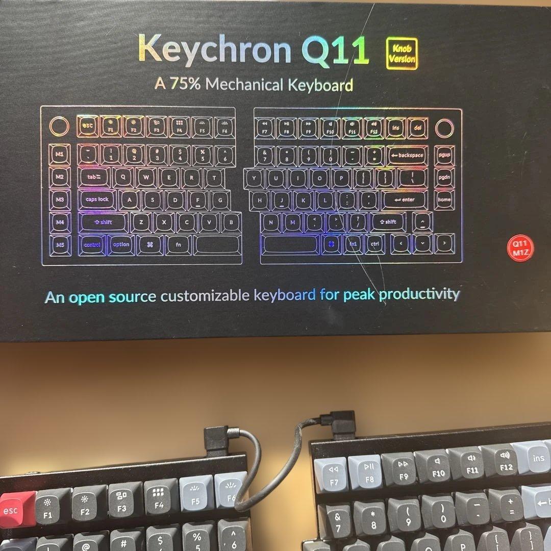 Keychron Q11 QMK カスタムメカニカルキーボードUS ANSI配列