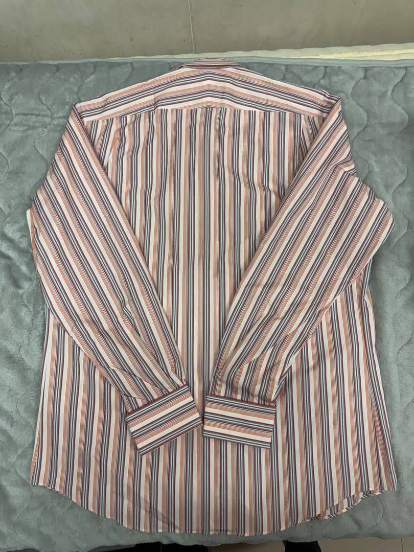 シ*キ様 【未使用品】 HERMES 【ストライプ シャツ】 エルメス フランス