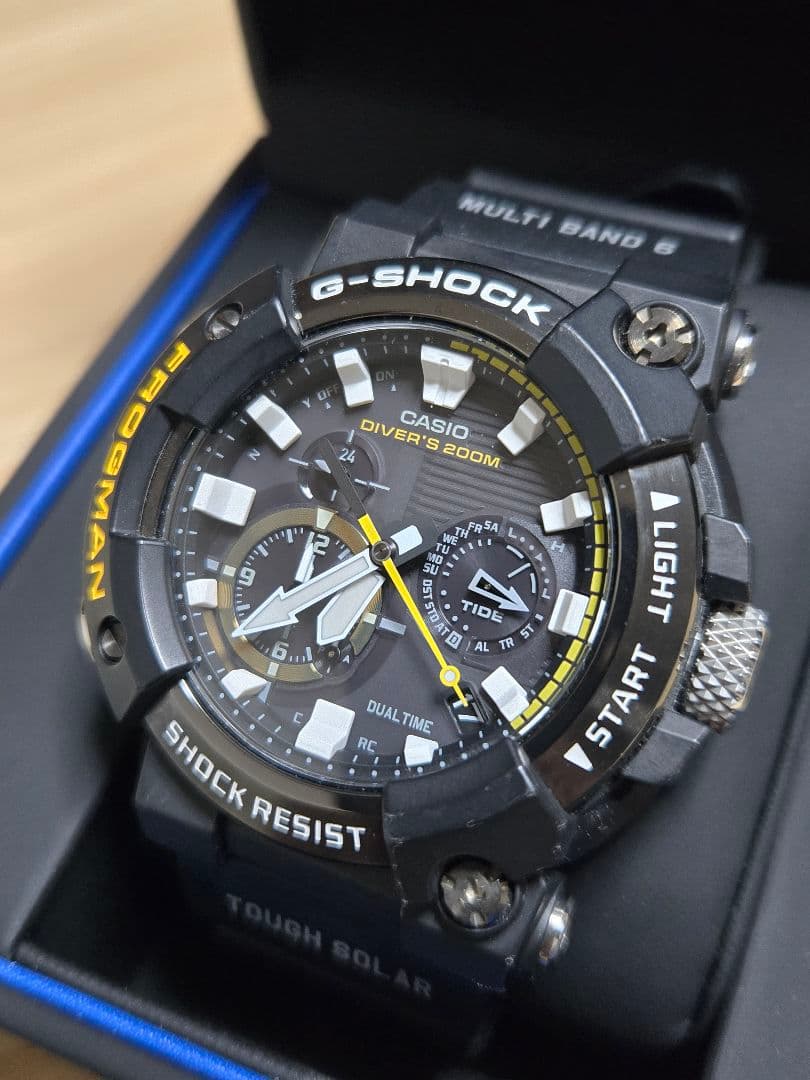 カシオG-SHOCK FROGMAN GWF-A1000-1AJF 電波ソーラー
