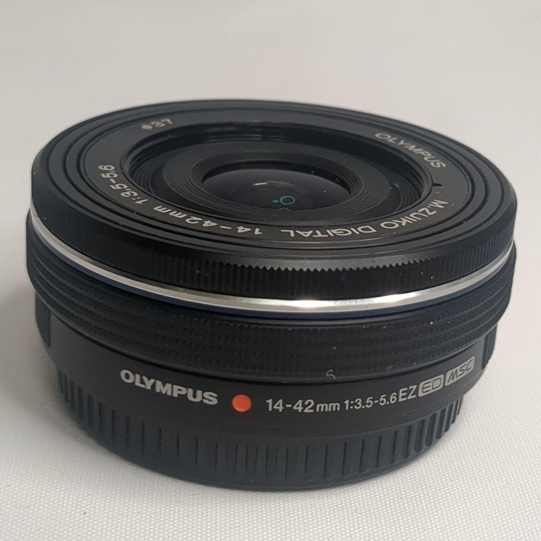 【美品】OLYMPUS 14-42ｍｍ F3.5-5.6 EZ　ブラック