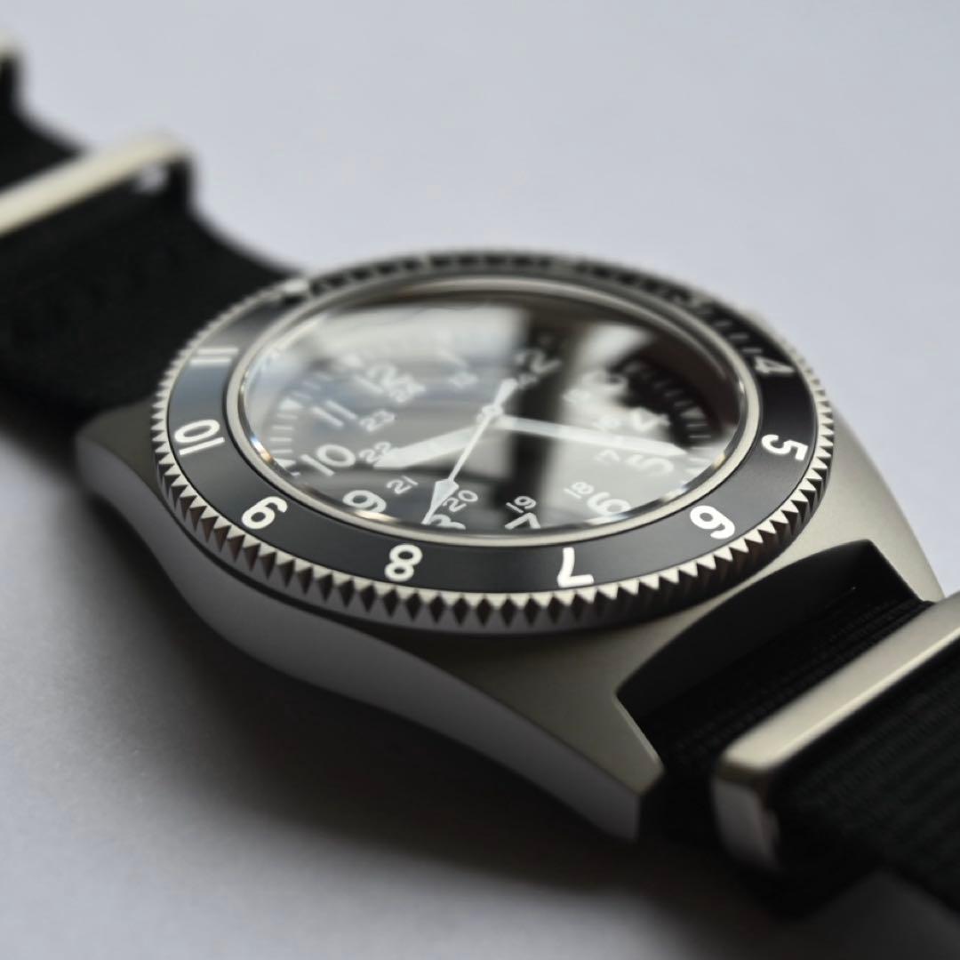 新品ミリタリーウォッチVH32 日本製クォーツ 米軍TYPE2オマージュ41mm