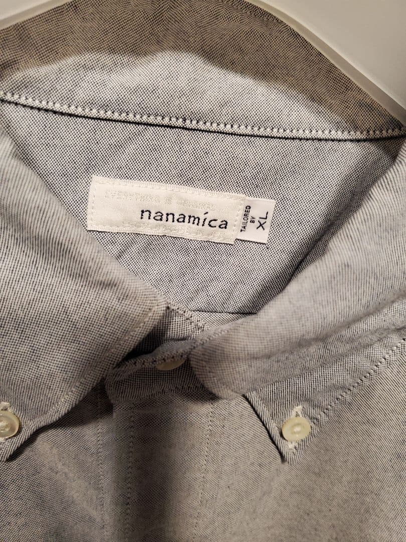 nanamica オックスフォード長袖シャツ XL