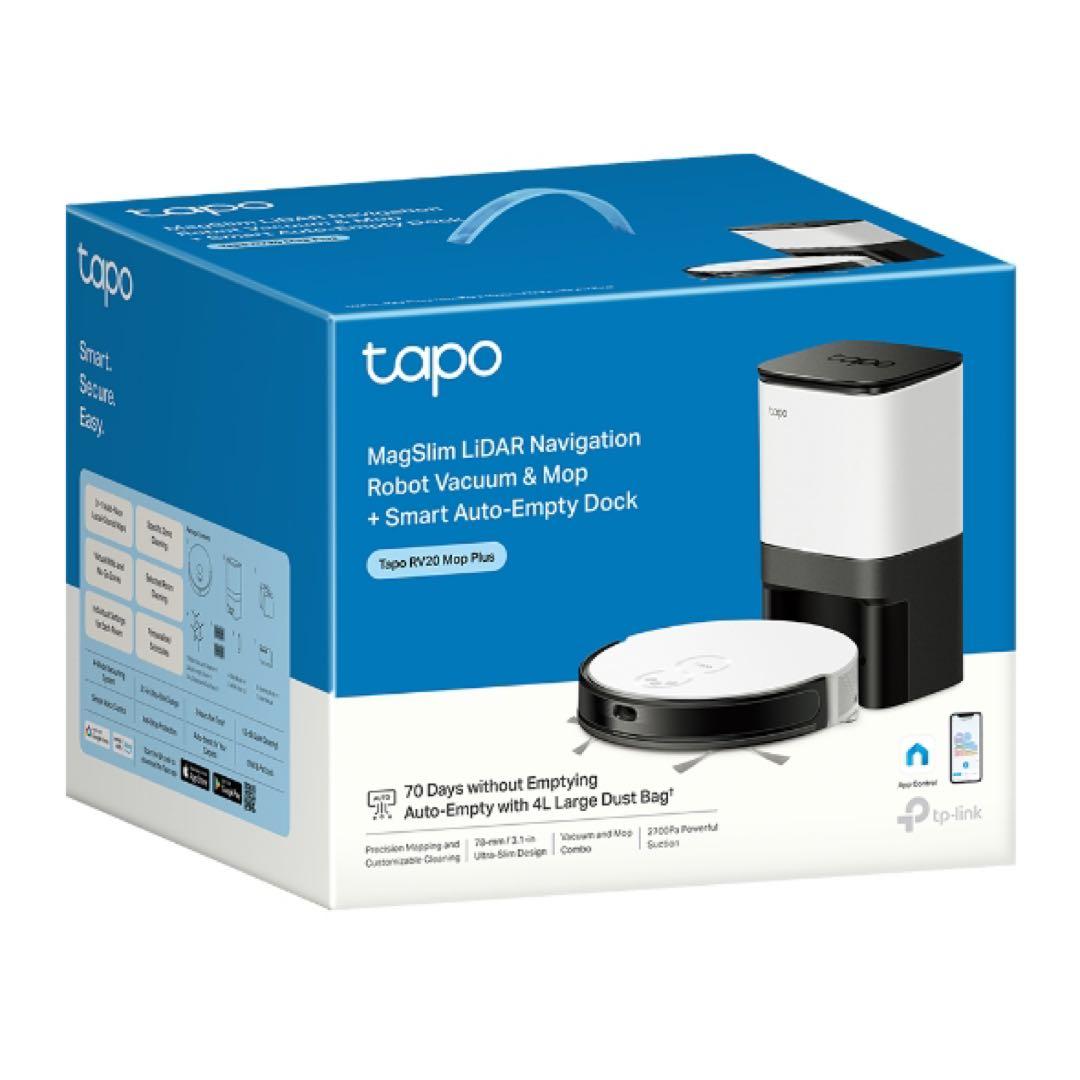 【新品】TP-Link Tapo RV20 Mop Plus　ロボット掃除機