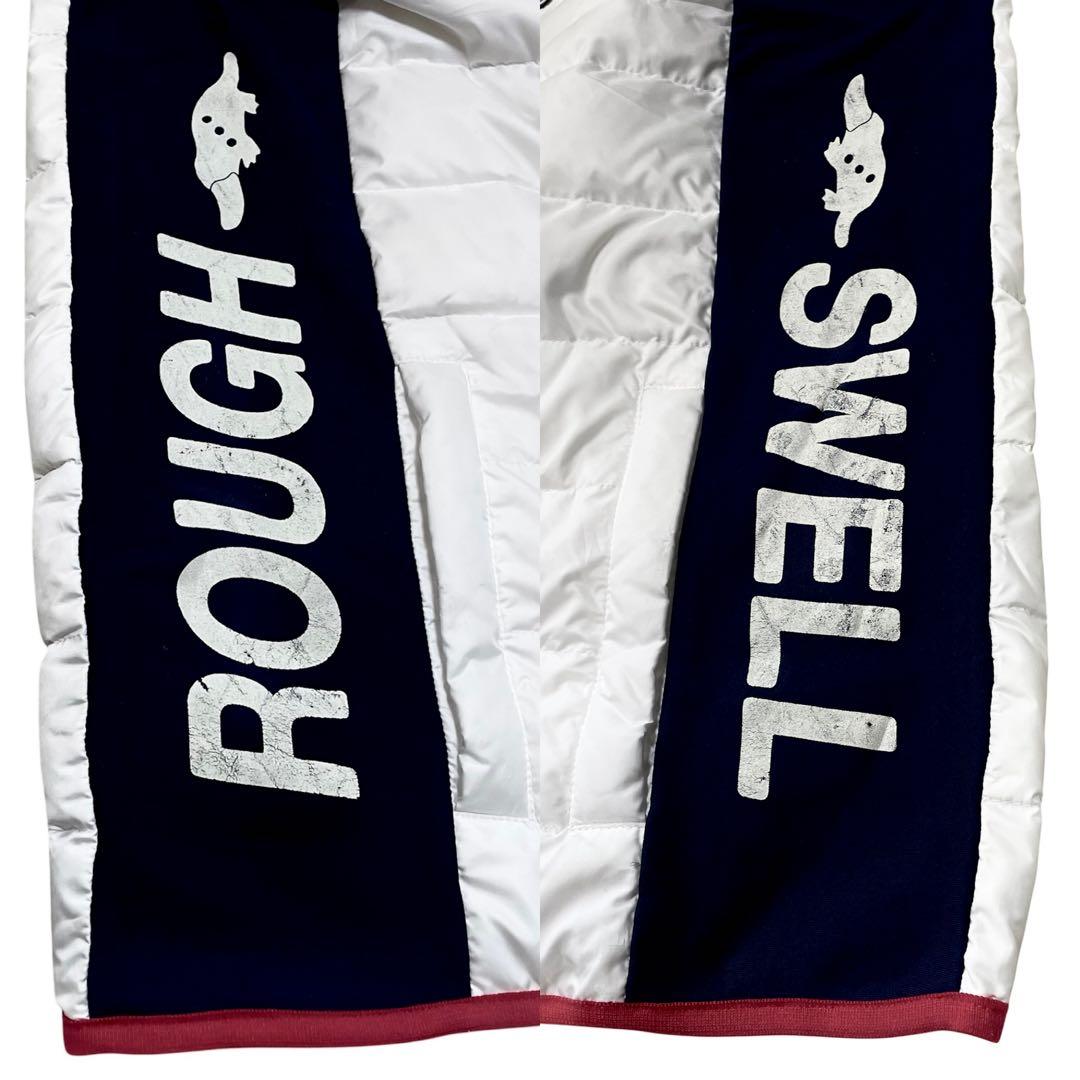 【Mサイズ】ラフアンドスウェル ダウンジャケット ホワイト ゴルフウェア メンズ