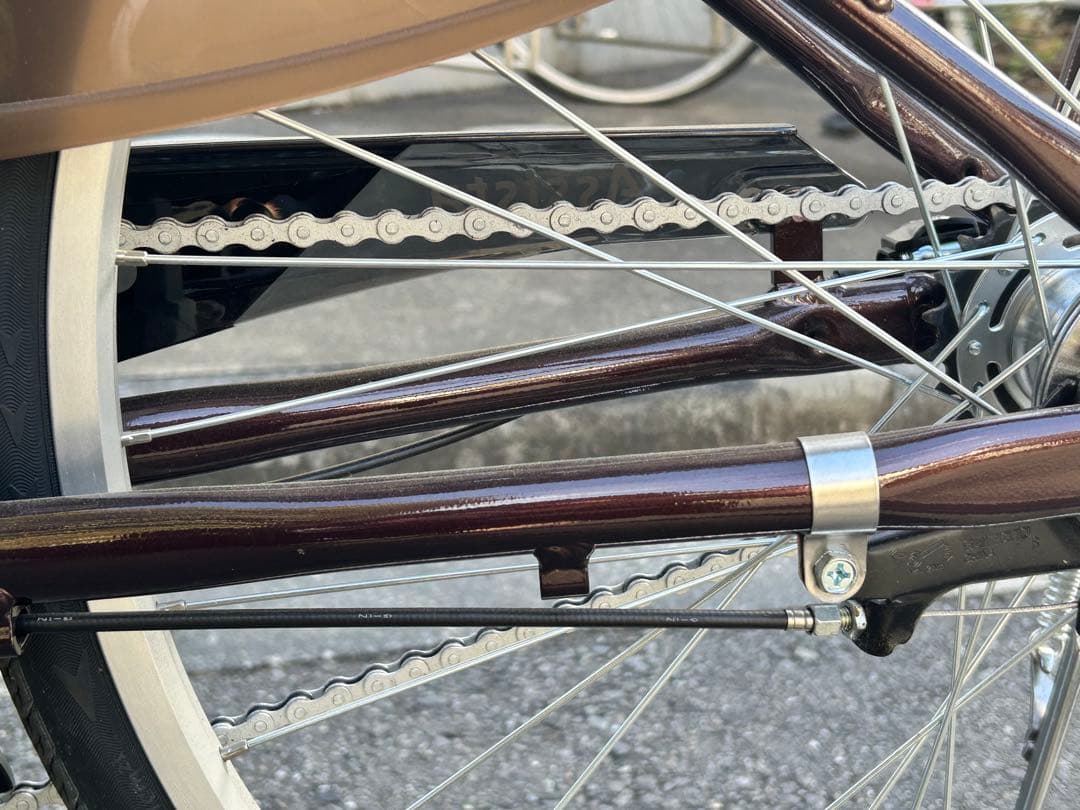 【電動自転車】サビなし・充電器・ケータイホルダー付き