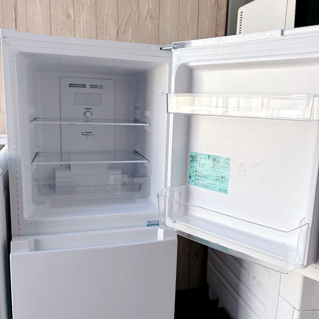 配送設置無料！純正Haierホワイト系2点セット！新生活・一人暮らし向け！超美品